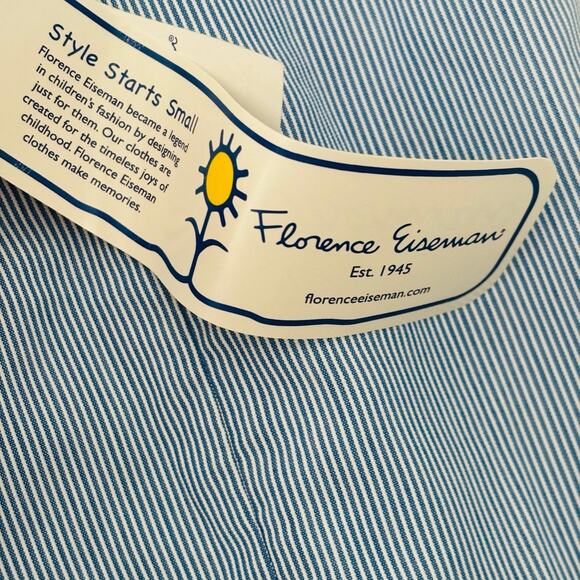 Florence Eiseman Birdhouse Appliqué Dress with Mini Purse Set Size 3T NWT - Picture 9 of 10